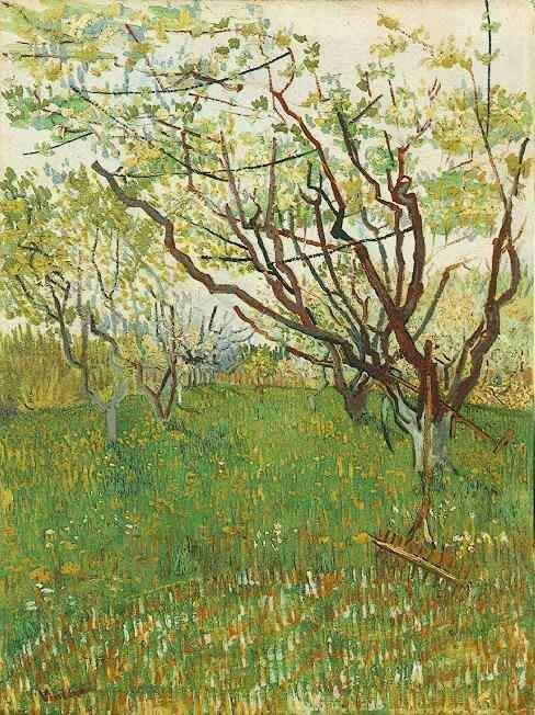 Vincent van Gogh Orchard in Blossom 1